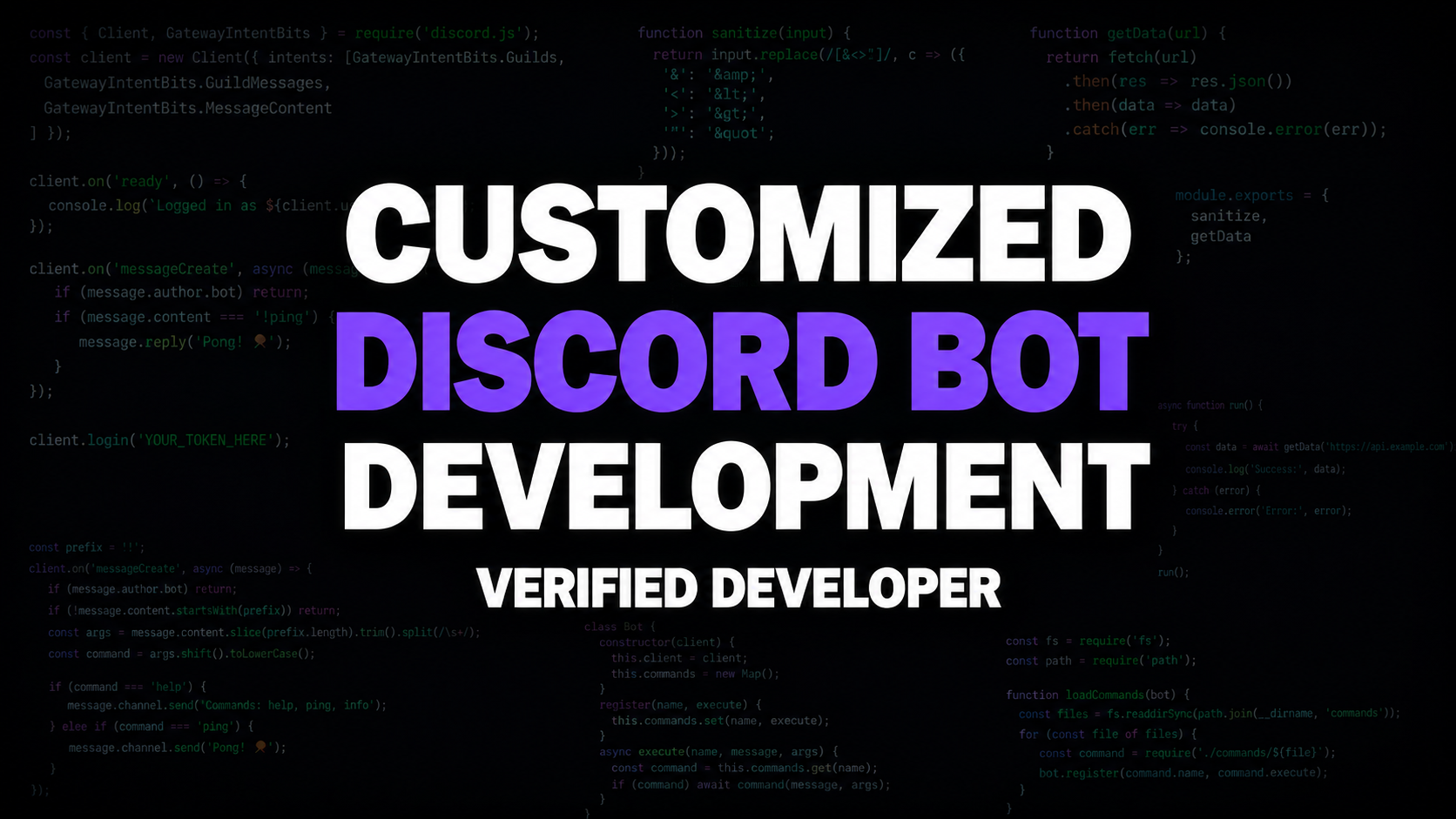 Discord Bot + Custom Integrations